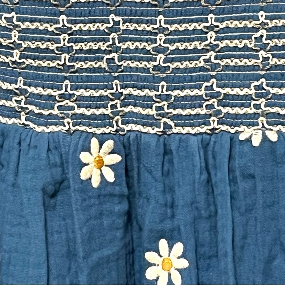 New with Tag R.Vivimos Embroidered Boho Dress - Picture 7 of 14